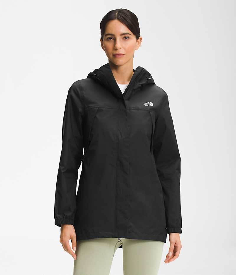 Women\'s The North Face Antora Parka Black | OTTAWA MSLGRY