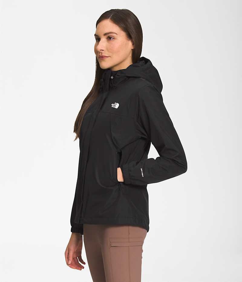 Women's The North Face Antora Triclimate® Rain Jacket Black | OTTAWA ORPZFT