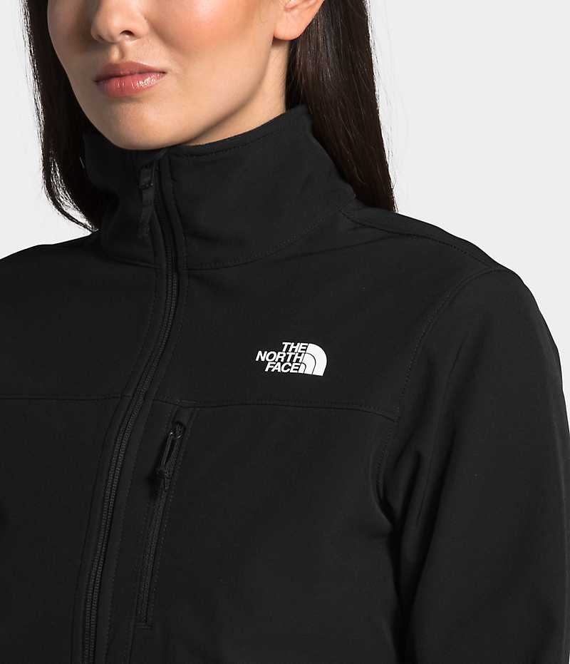 Women's The North Face Apex Bionic Softshell Jacket Black | OTTAWA MYUPKX