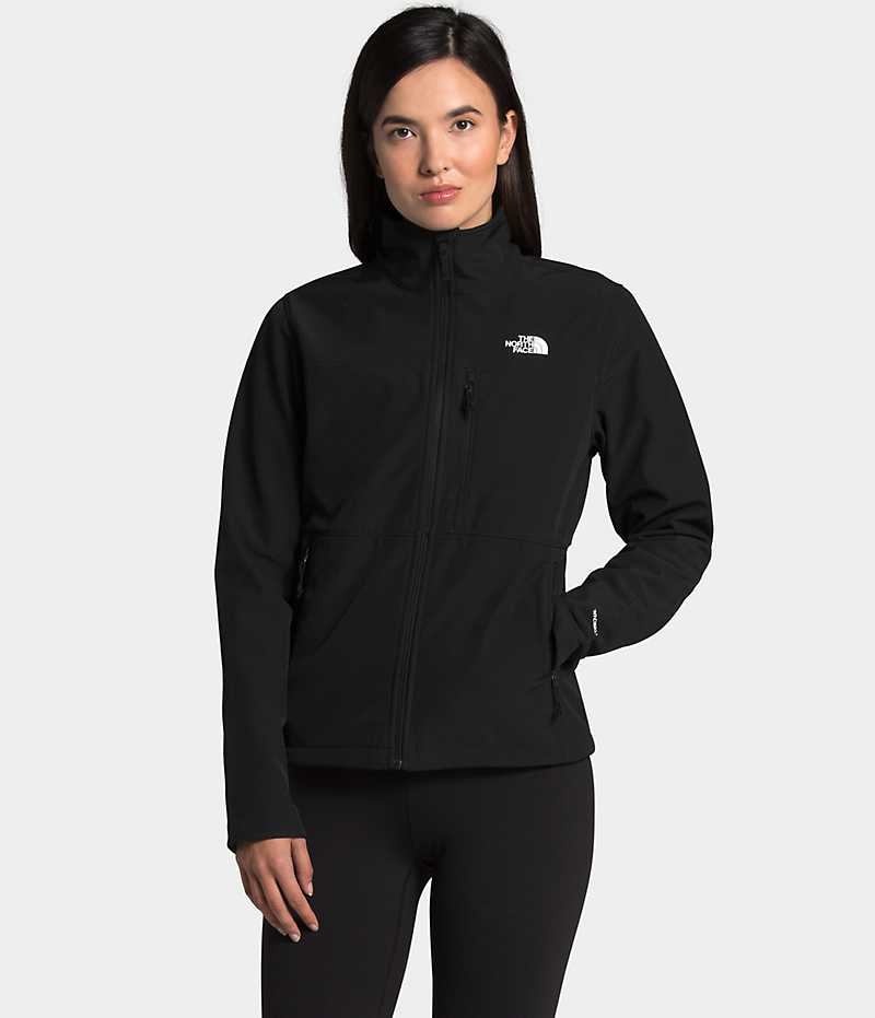 Women\'s The North Face Apex Bionic Softshell Jacket Black | OTTAWA MYUPKX