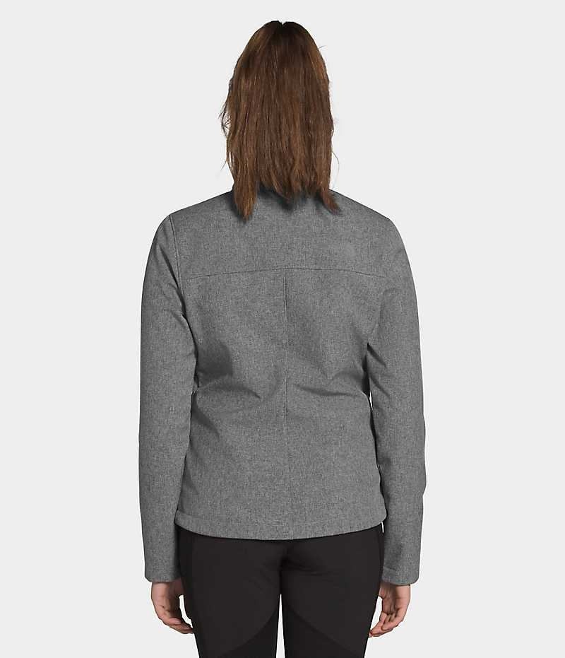 Women's The North Face Apex Bionic Softshell Jacket Grey | CANADA NHMXLS