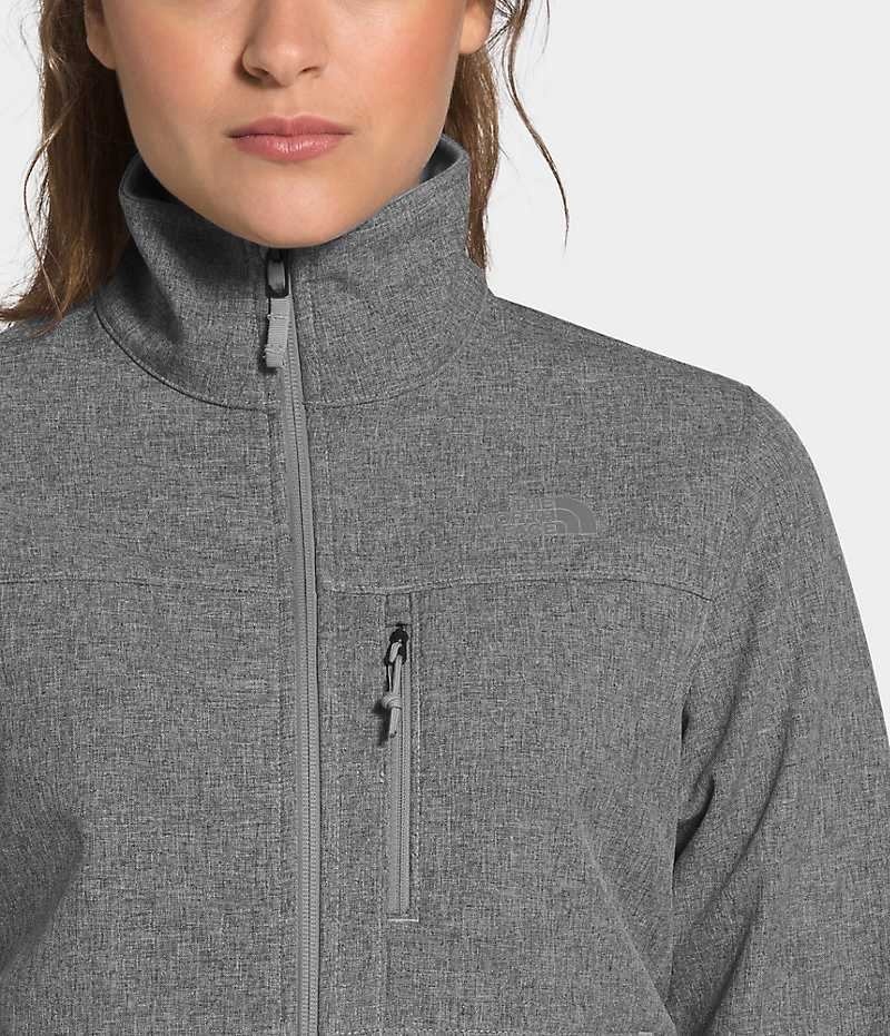 Women's The North Face Apex Bionic Softshell Jacket Grey | CANADA NHMXLS