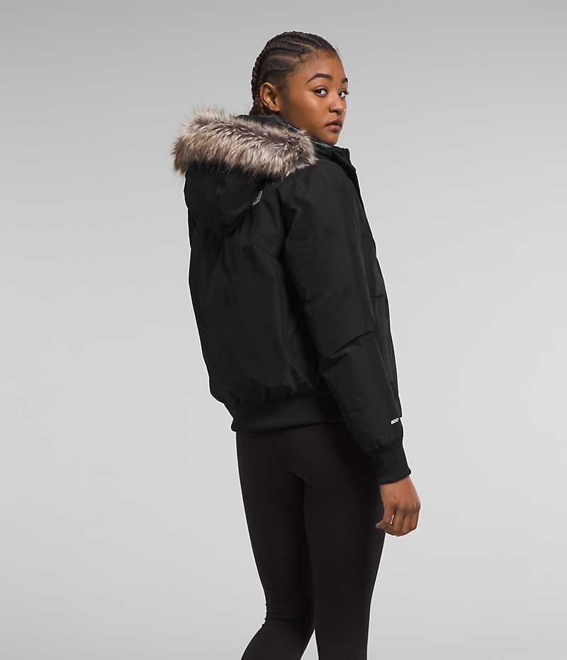 Women's The North Face Arctic Bomber Jacket Black | OTTAWA TFBIWV