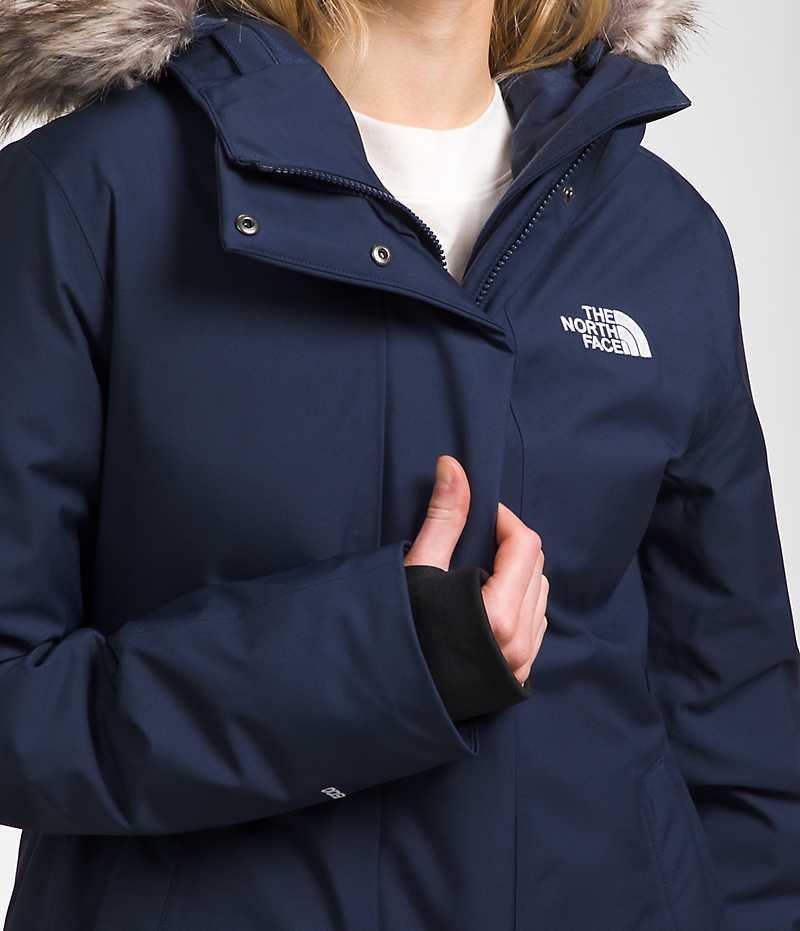 Women's The North Face Arctic Parka Navy | TORONTO GEAVLK