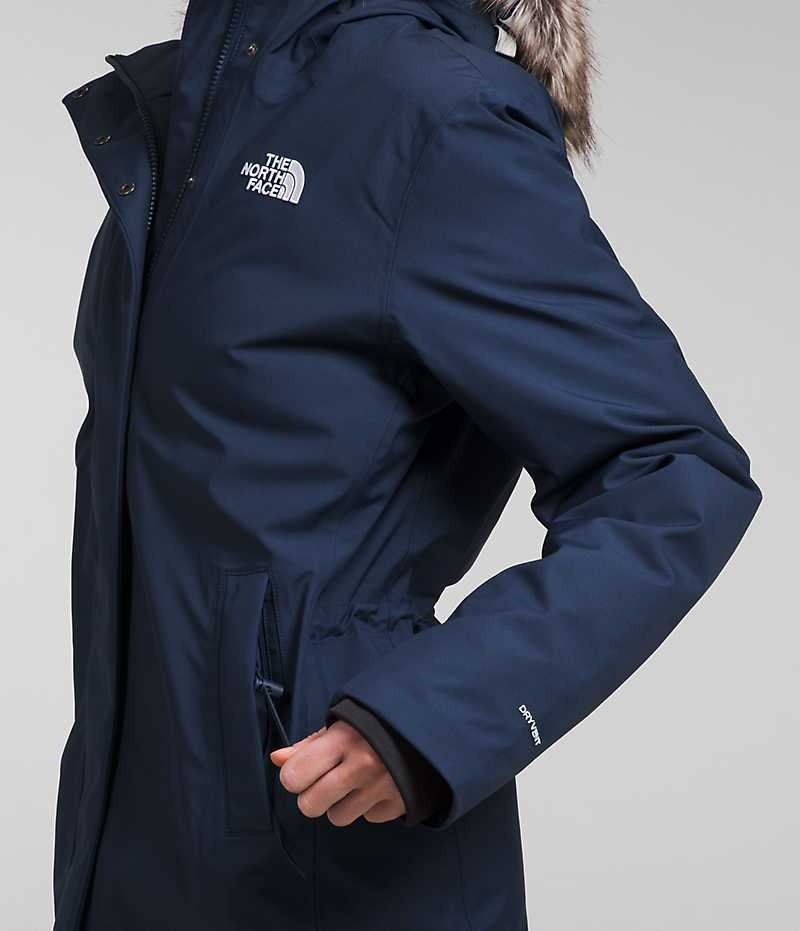 Women's The North Face Arctic Parka Navy | TORONTO GEAVLK