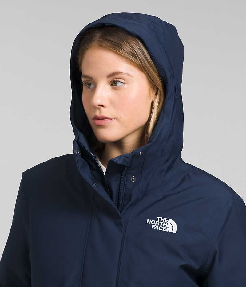 Women's The North Face Arctic Parka Navy | TORONTO GEAVLK