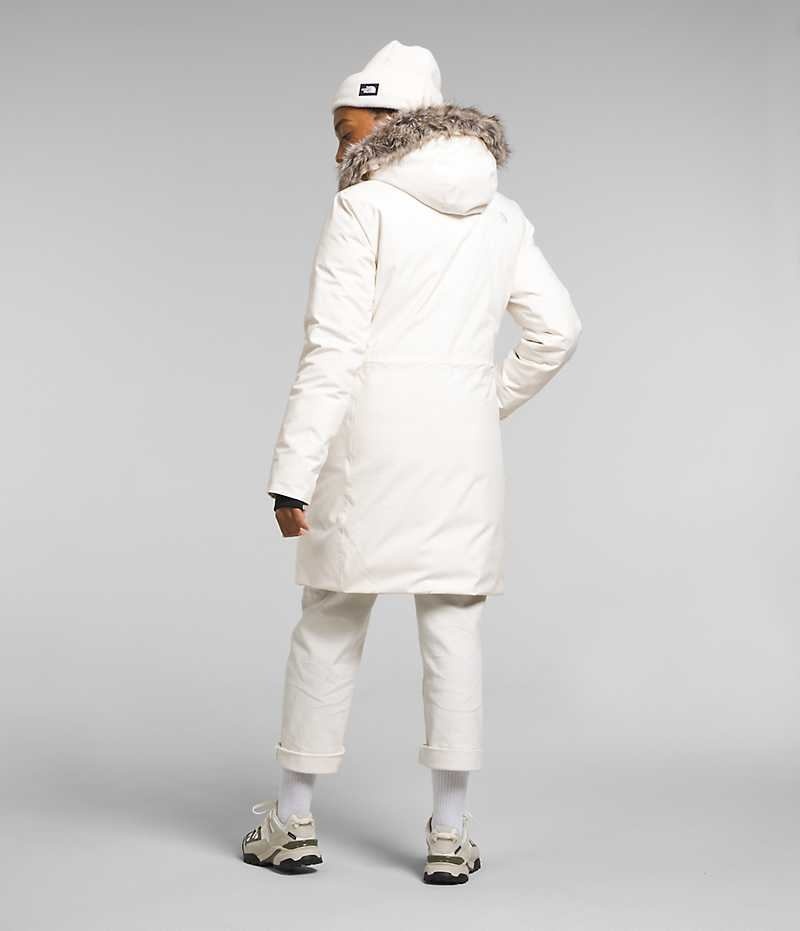 Women's The North Face Arctic Parka White | OTTAWA CYKRJE