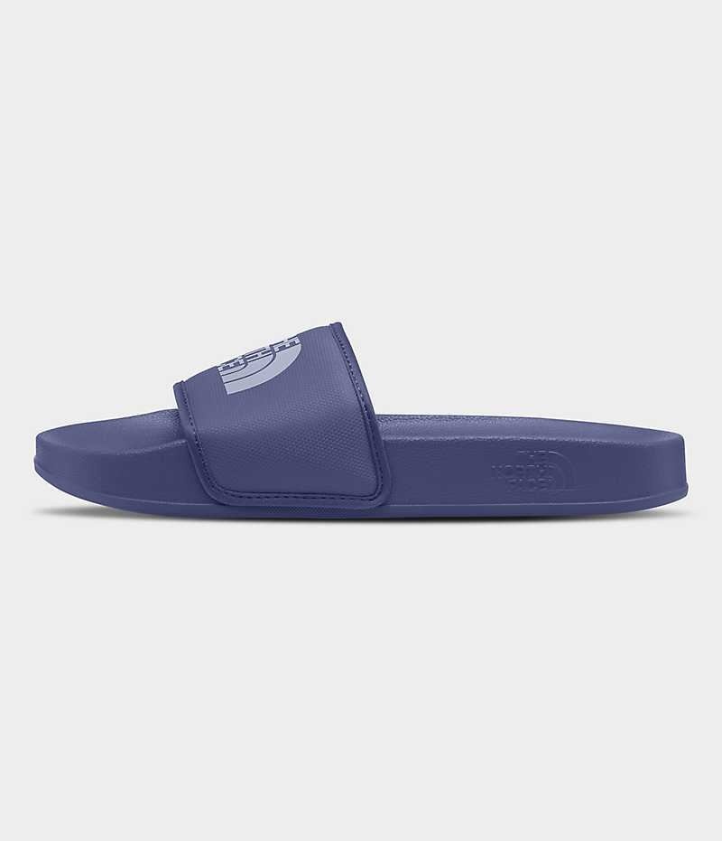 Women\'s The North Face Base Camp III Slides Blue | OTTAWA UWMZFI