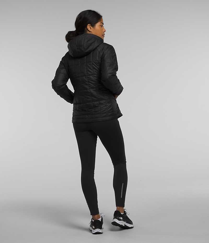 Women's The North Face Circaloft ¼-Zip Pullover Down Jacket Black | CANADA PUXWSE