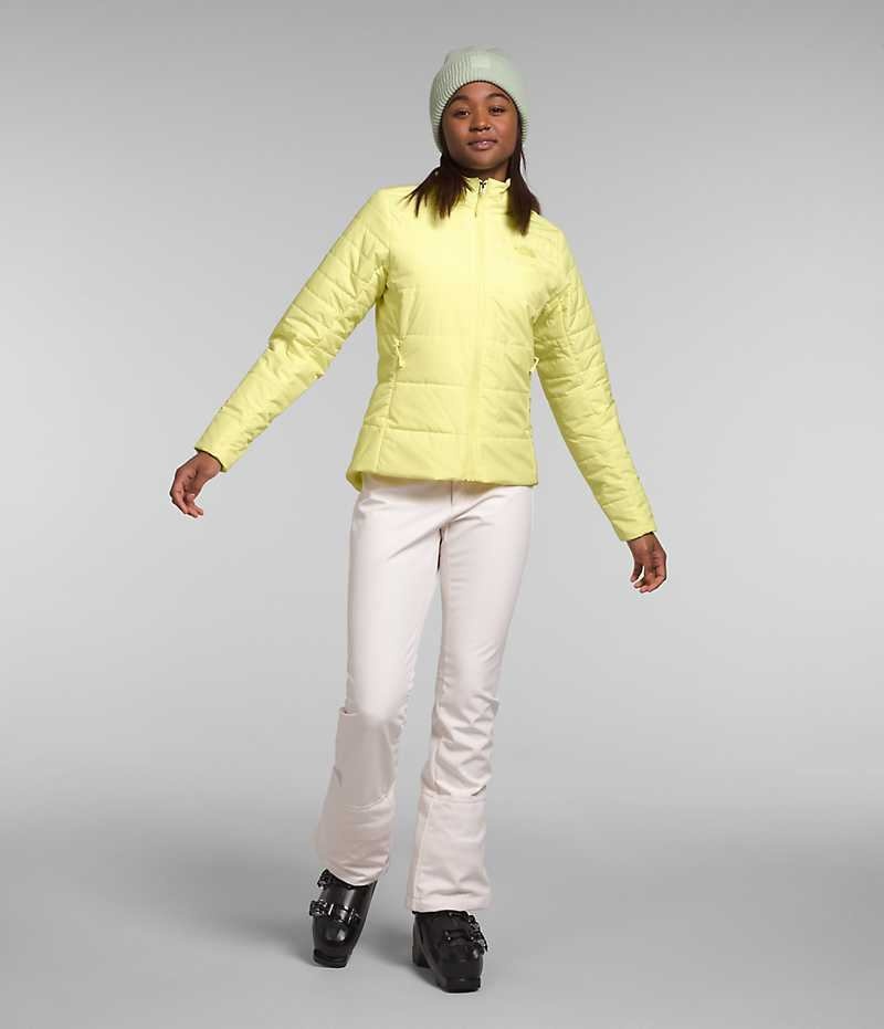 Women's The North Face Clementine Triclimate® Insulated Jacket Yellow | OTTAWA WRFYGO