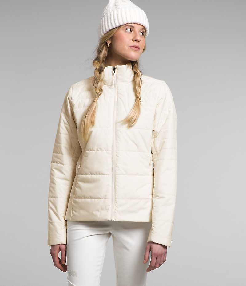 Women's The North Face Clementine Triclimate® Insulated Jacket White | TORONTO CRQMYT