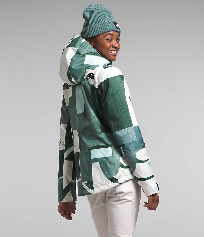 Women's The North Face Clementine Triclimate® Insulated Jacket Green | OTTAWA FPASWL