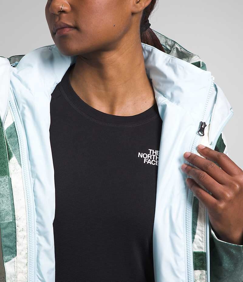 Women's The North Face Clementine Triclimate® Insulated Jacket Green | OTTAWA FPASWL