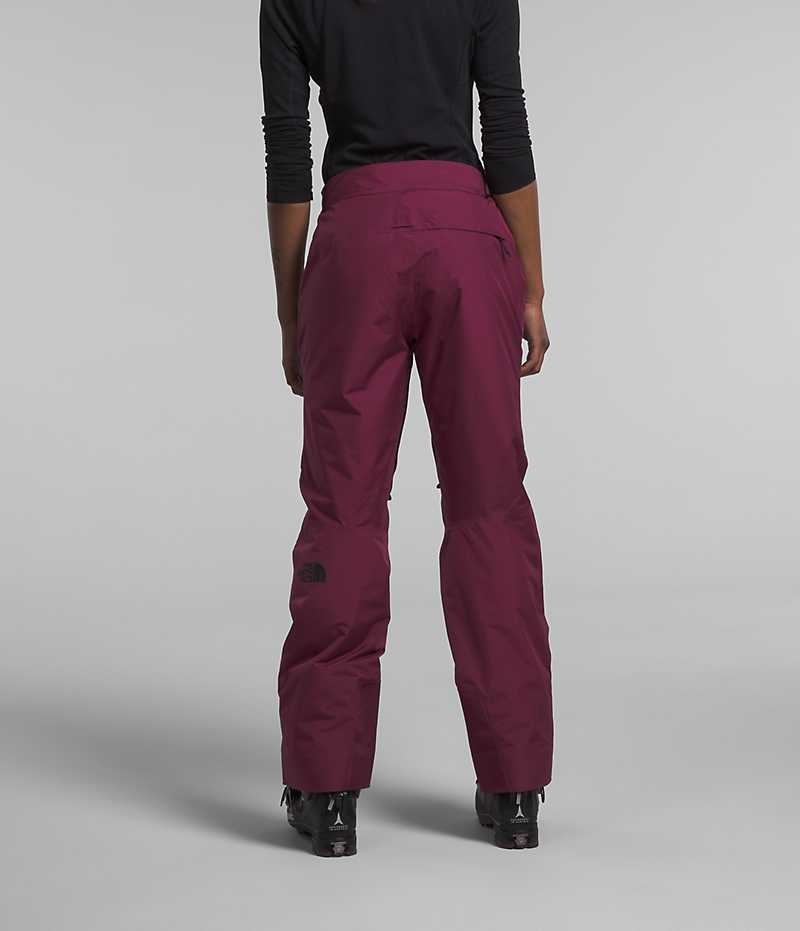 Women's The North Face Dawnstrike GTX Insulated Pants Burgundy | TORONTO UZOHGD