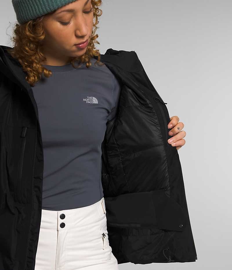 Women's The North Face Dawnstrike GTX Insulated Jacket Black | TORONTO FHSMWI