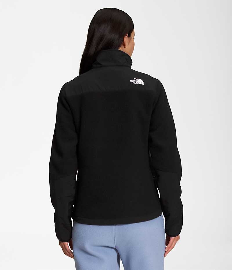 Women's The North Face Denali Fleece Jacket Black | OTTAWA RYBNUT