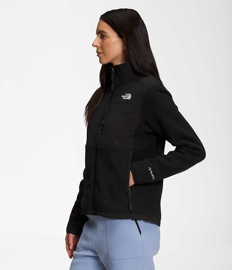 Women's The North Face Denali Fleece Jacket Black | OTTAWA RYBNUT