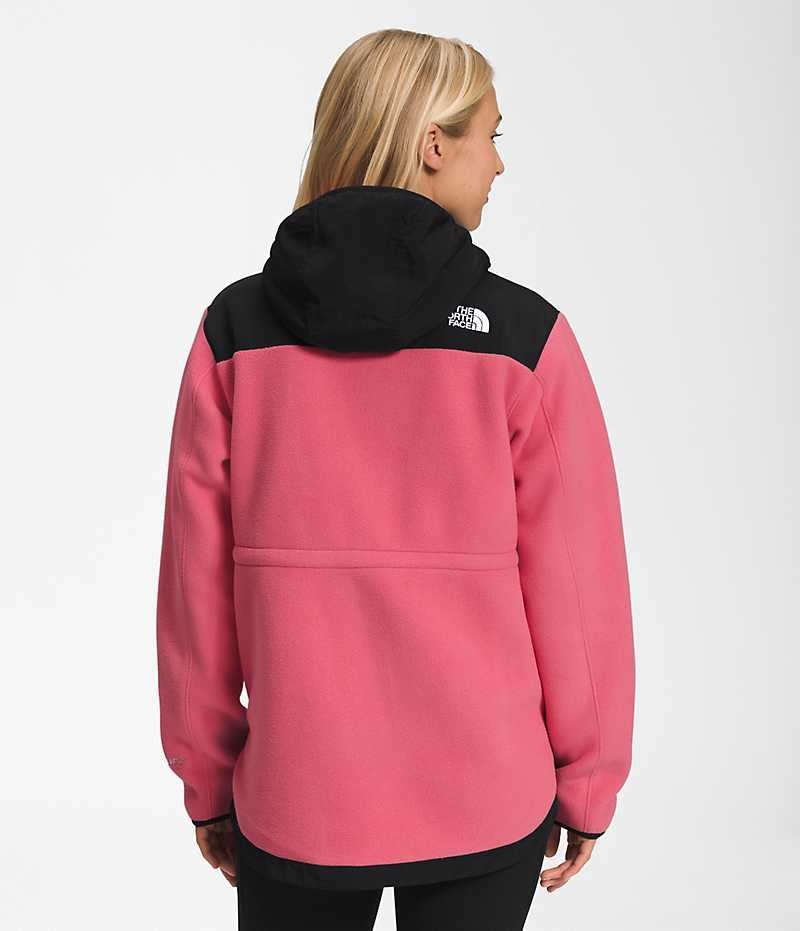 Women's The North Face Denali Hoodie Fleece Jacket Pink | OTTAWA NZVWJL