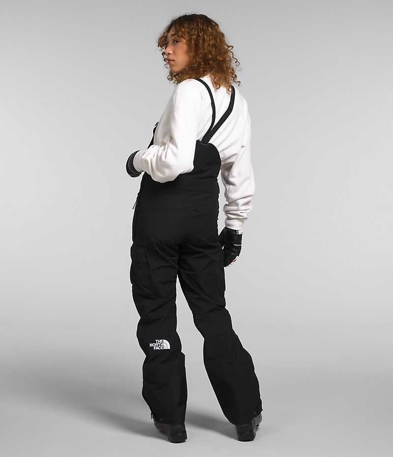 Women's The North Face Dragline Bib Pants Black | CANADA BTCNEX