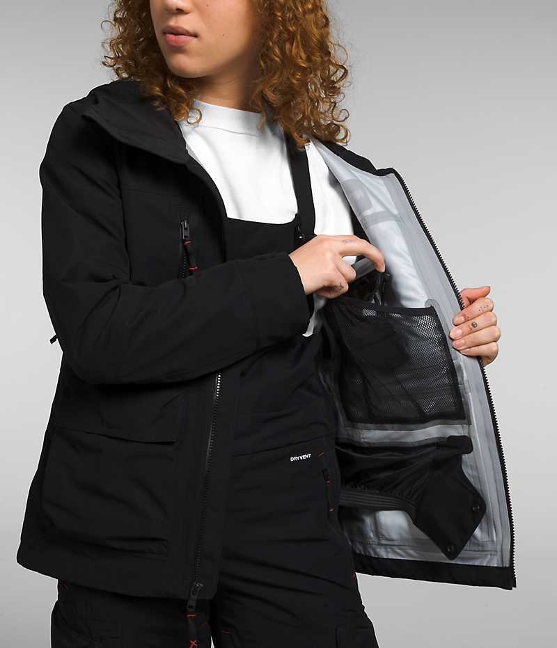 Women's The North Face Dragline Insulated Jacket Black | CANADA NQPTMS