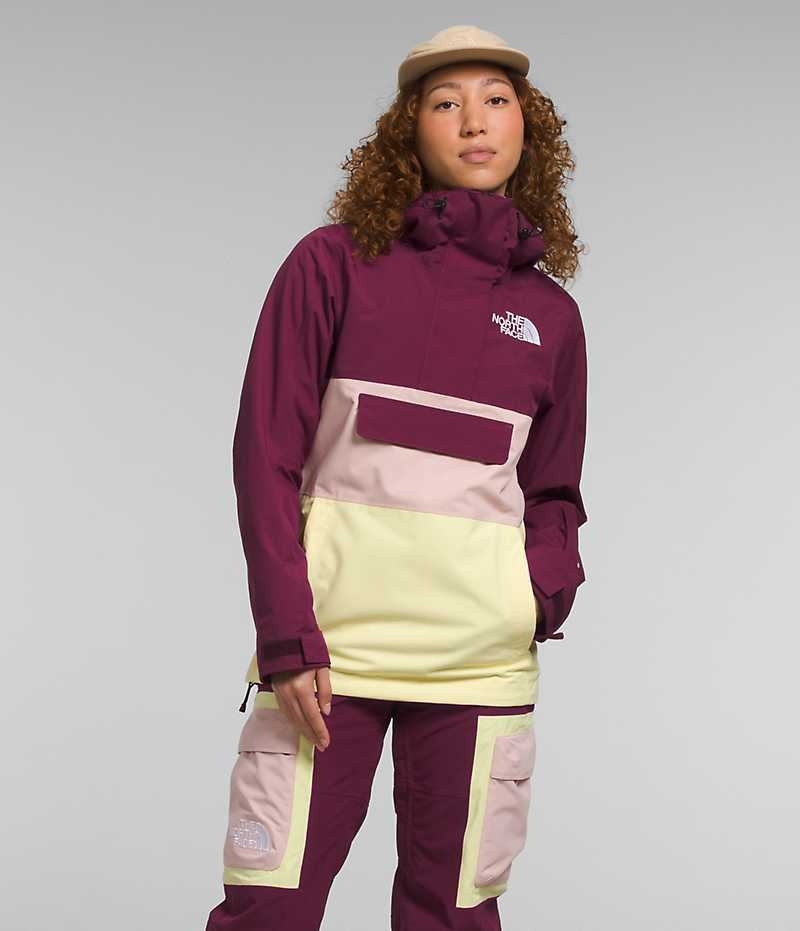 Women\'s The North Face Driftview Anorak Insulated Jacket Pink | OTTAWA IJDVEQ