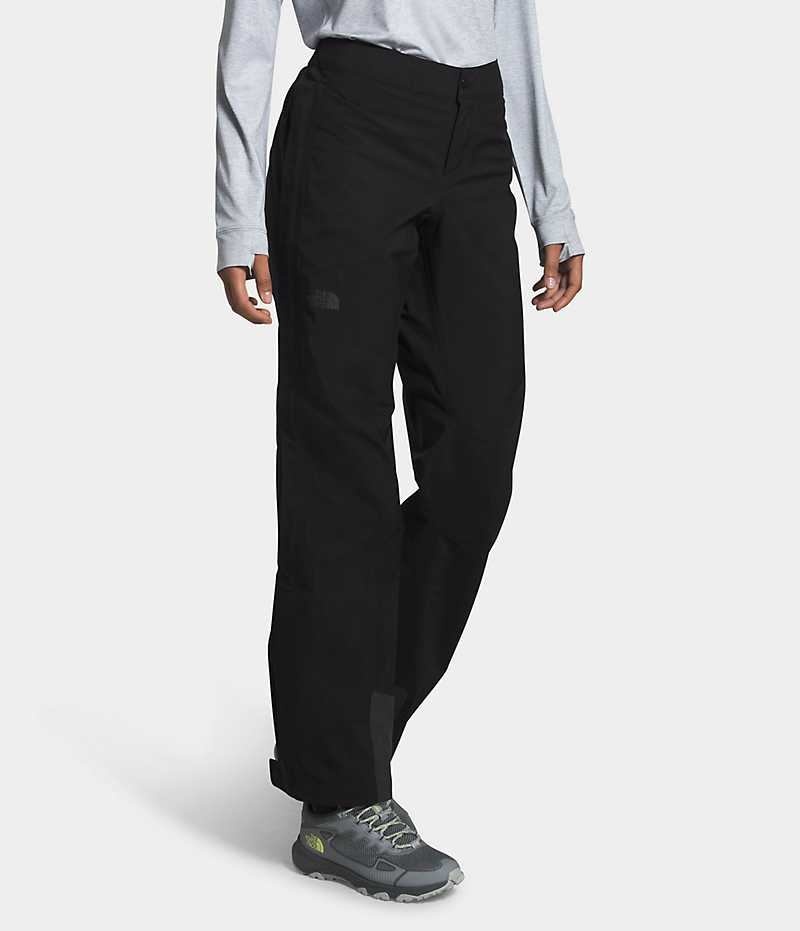 Women's The North Face Dryzzle FUTURELIGHT™ Full-Zip Pants Black | CANADA ROSIEW