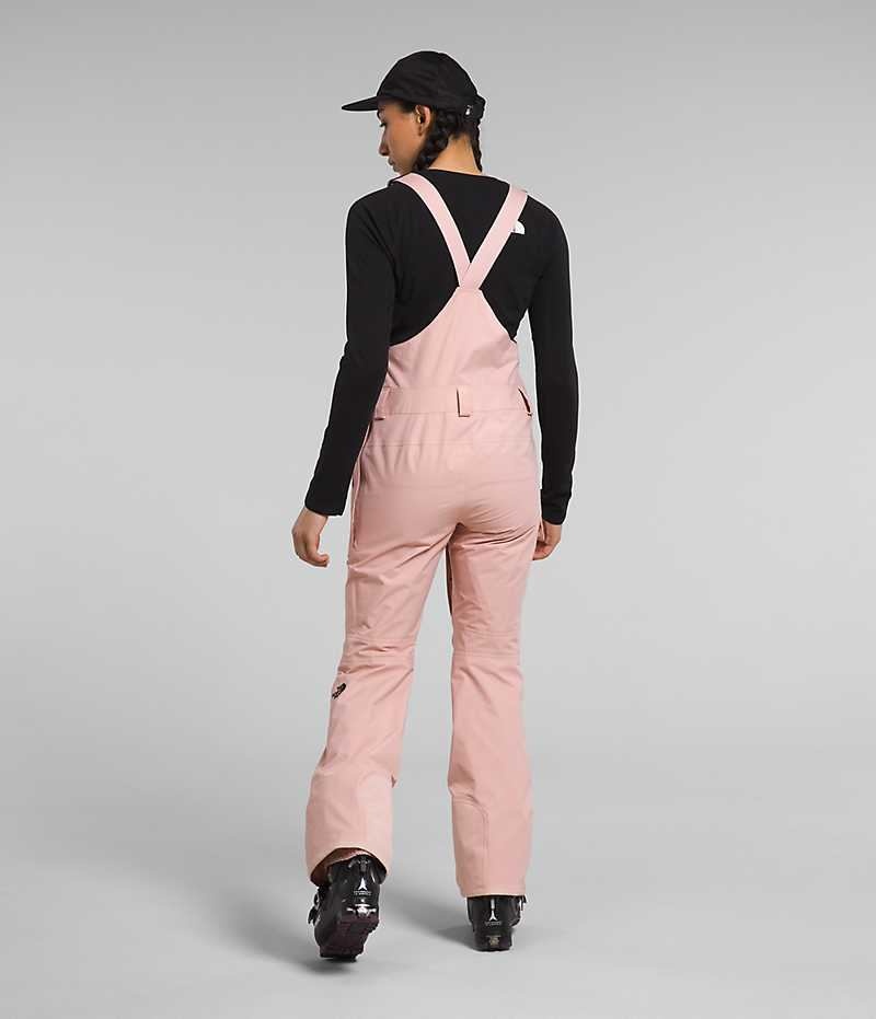 Women's The North Face Freedom Bib Pants Pink | TORONTO SYWFOR