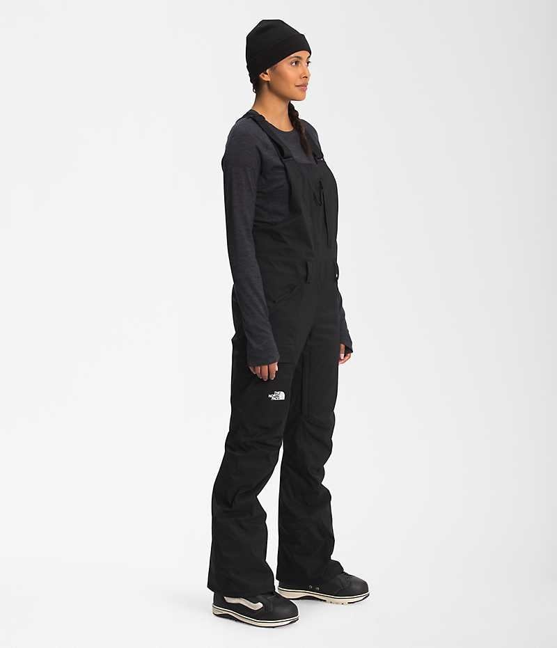 Women's The North Face Freedom Insulated Bib Pants Black | OTTAWA CGYZTM