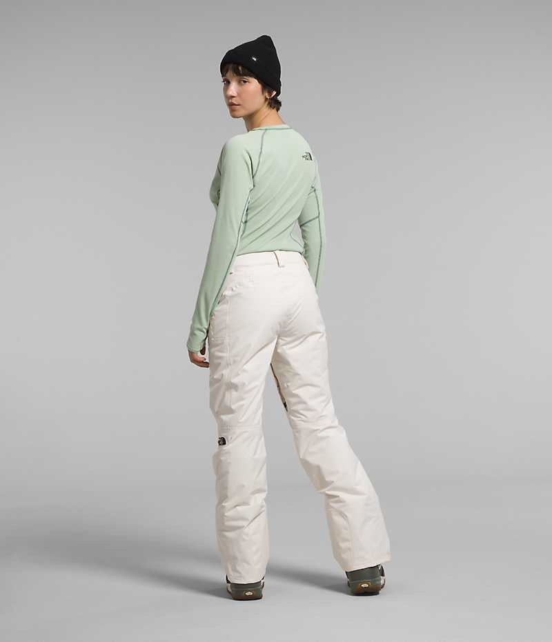 Women's The North Face Freedom Insulated Pants White | TORONTO DVBFHC