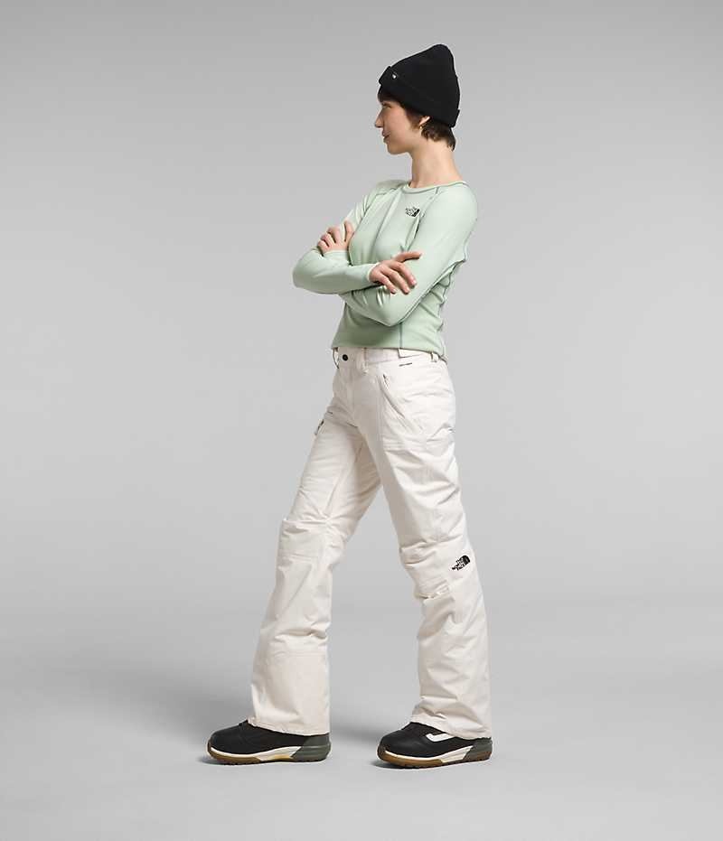 Women's The North Face Freedom Insulated Pants White | TORONTO DVBFHC