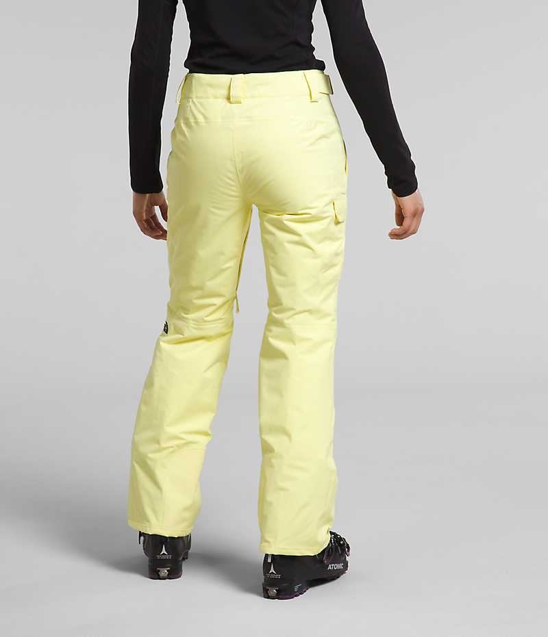 Women's The North Face Freedom Insulated Pants Yellow | OTTAWA SLMQGC