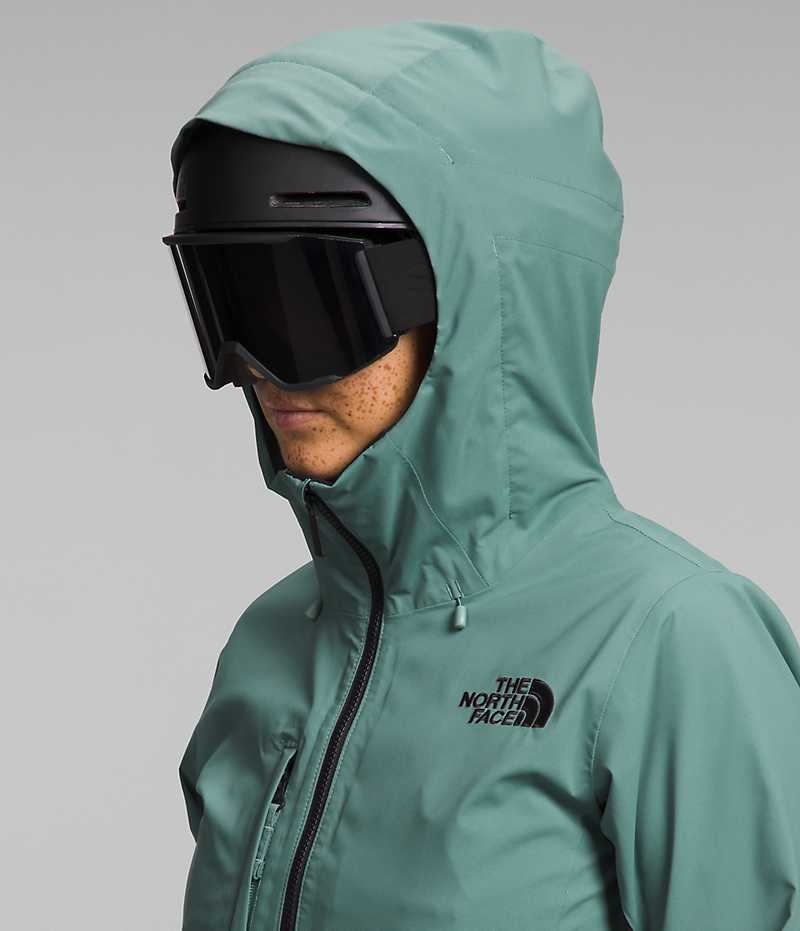 Women's The North Face Freedom Stretch Insulated Jacket Green / Black | CANADA VGYEPW