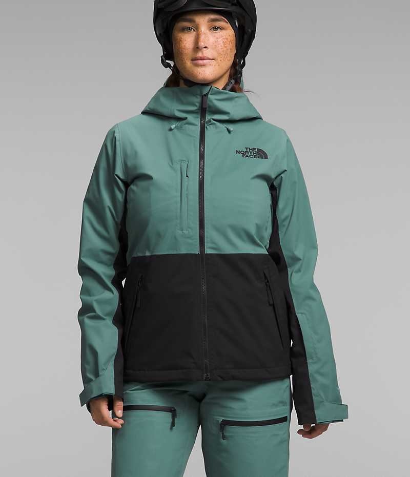 Women\'s The North Face Freedom Stretch Insulated Jacket Green / Black | CANADA VGYEPW