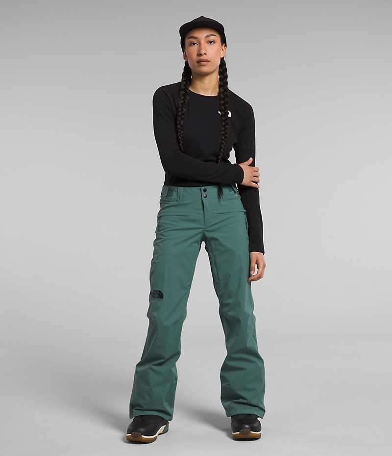 Women's The North Face Freedom Stretch Pants Green | TORONTO EBPRZD