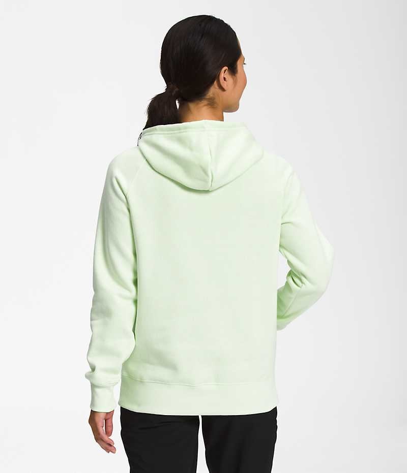 Women's The North Face Half Dome Pullover Hoodie Mint | CANADA IFSOMT