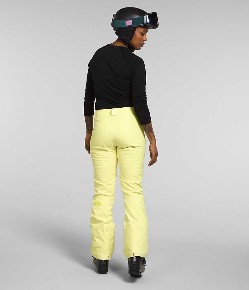 Women's The North Face Lenado Pants Yellow | CANADA NDEXAR