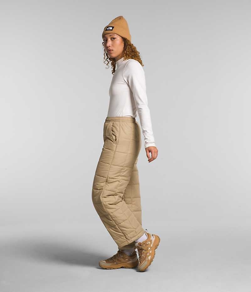 Women's The North Face Lhotse Pants Khaki | CANADA KLSCVB