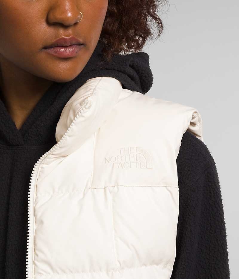 Women's The North Face Lhotse Reversible Vest White | TORONTO OKAMHN