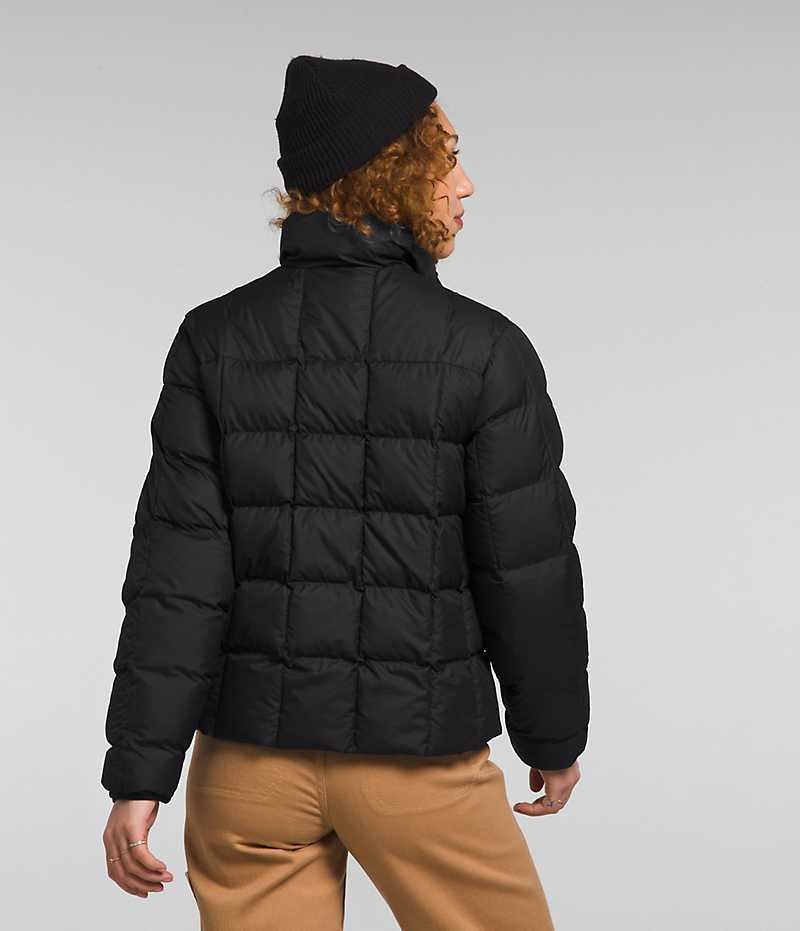 Women's The North Face Lhotse Reversible Down Jacket Black | CANADA HRGFKO