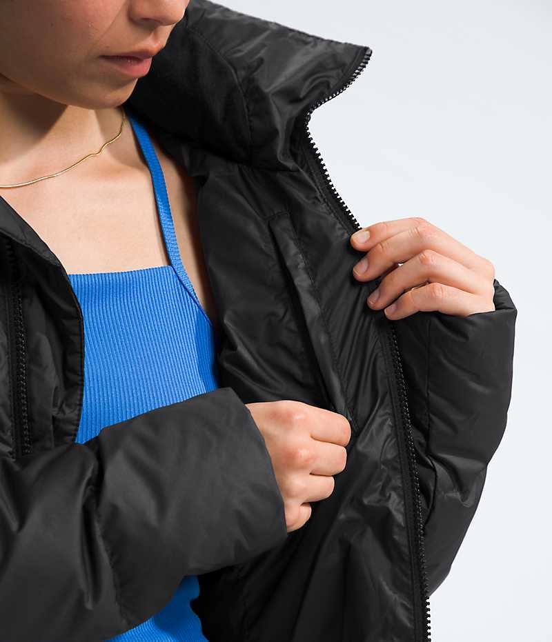 Women's The North Face Metropolis Parka Black | TORONTO KJNUYA