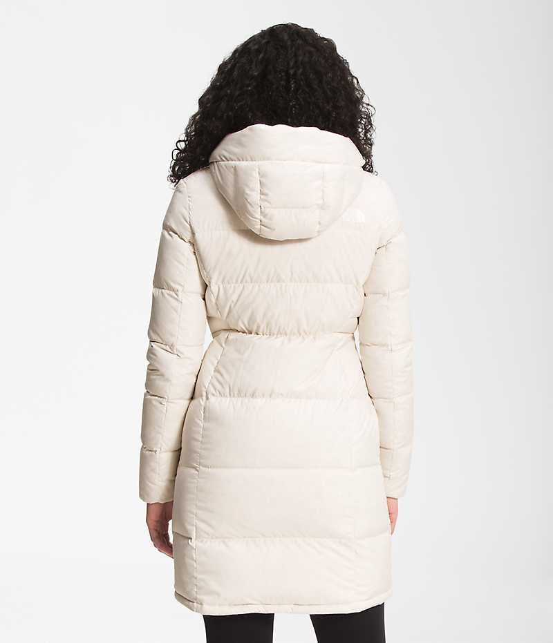 Women's The North Face Metropolis Parka White | OTTAWA PEHLGJ