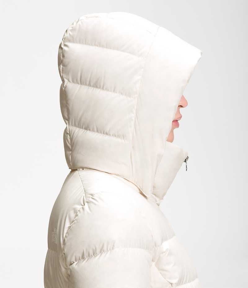 Women's The North Face Metropolis Parka White | OTTAWA PEHLGJ