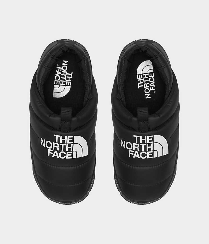 Women's The North Face Nuptse Mules Black | TORONTO RMQOZG