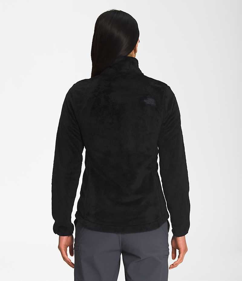 Women's The North Face Osito Fleece Jacket Black | OTTAWA CFQUOH