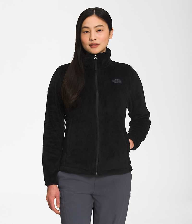 Women\'s The North Face Osito Fleece Jacket Black | OTTAWA CFQUOH