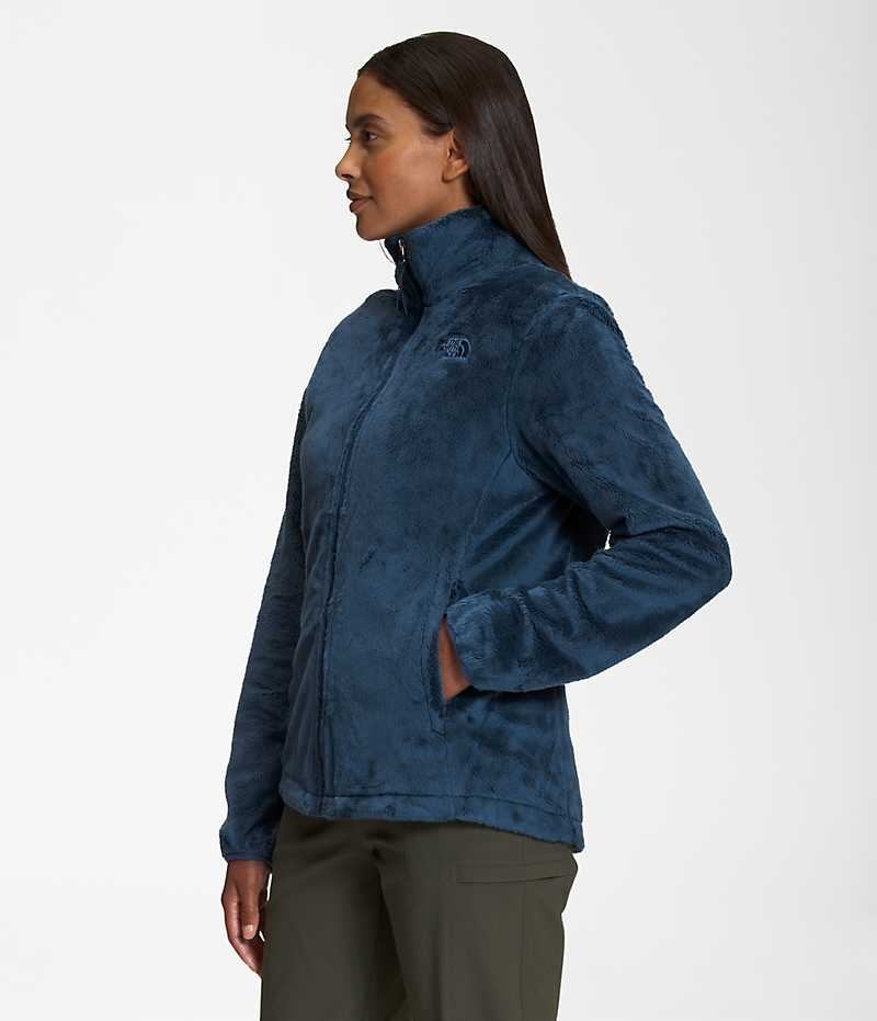 Women's The North Face Osito Fleece Jacket Blue | CANADA GQCIAX