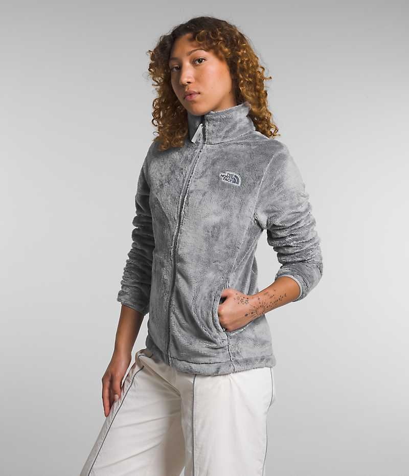 Women's The North Face Osito Fleece Jacket Grey | CANADA JEKQYC