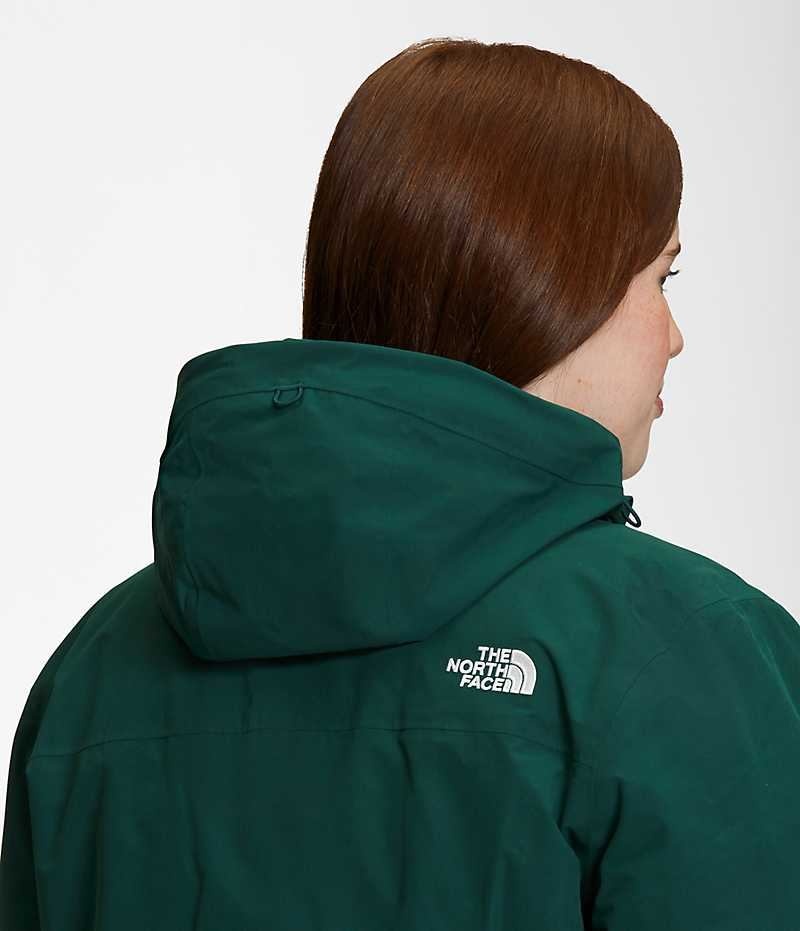 Women's The North Face Plus Arctic Parka Green | OTTAWA PTFURI