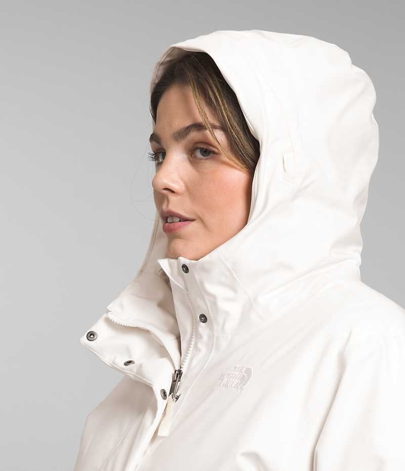 Women's The North Face Plus Arctic Parka White | TORONTO QIHLEW