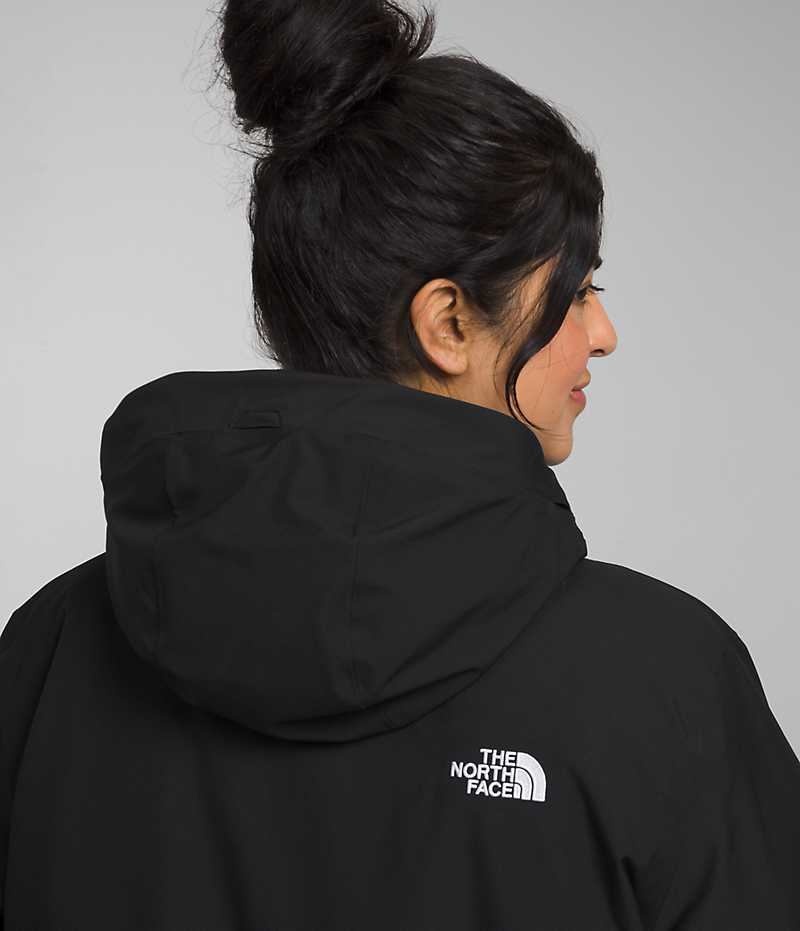 Women's The North Face Plus Arctic Parka Black | CANADA YLGHIW